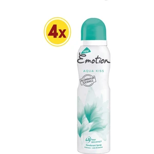 Aqua Kıss Kadın Deodorant 4x150 ml