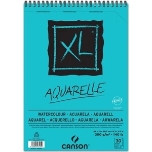 Xl Sulu Boya Spiralli Bloklar Spp Canxl Aquarelle 30 Sayfa A4 300 gr