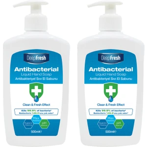 Deep Fresh Antibakteriyel Sıvı Sabun 2 x 500 ml