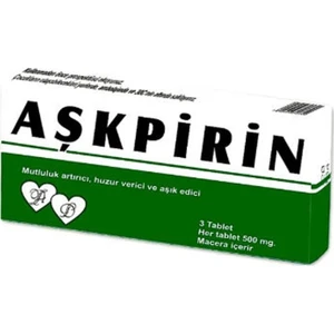 Deco Elit Sevgiliye Özel Aşkpirin Ilaç Kutusu