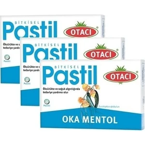 Pastil Oka Mentol Pastil 16'lı X 3