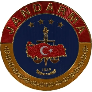 Jandarma Yuvarak Arma  Asayiş 1839 Arma