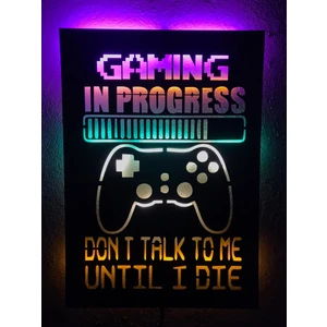 Gaming In Progress Işıklı Tablo