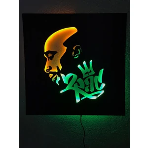 Tupac-2pac Işıklı Tablo