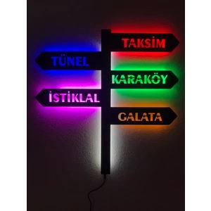 Istanbul Tabela Işıklı Tablo