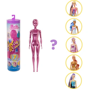 Color Reveal Renk Değiştiren Sürpriz Barbie Işıltılı Bebekler Serisi 3 Yaş Ve Üzeri Kızlar İçin 7 Sürpriz İçerir Gwc55