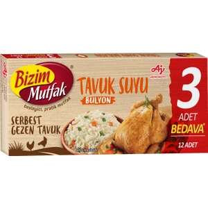 Bizim Mutfak Gezen Tavuk Suyu Bulyon 12'li 120gr