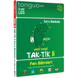 Tonguç Akademi Yayınları 8. Sınıf LGS Taktikli Fen Bilimleri