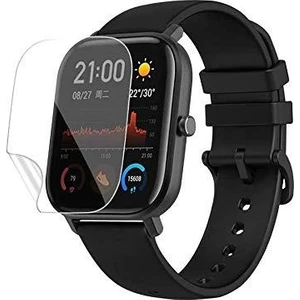 ECR MOBILE Amazfit Gts 2 Hd-Şeffaf Gerçek Kırılmayan Nano Ekran Koruyucu 2 Adet