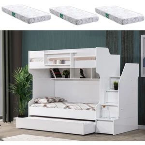 Ranza, Cesur 3lü Yavrulu Ranza, Beyaz + 3 Adet Comfort Yatak