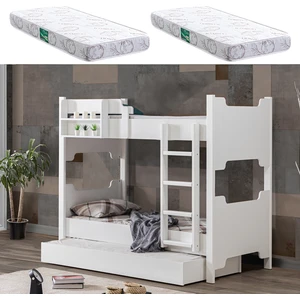 Ranza, MDF Profil Ranza, Avrasya Ayrılabilir Yavrulu Ranza + 2 Adet Comfort Yatak