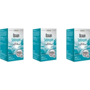 Ocean Selenyum 60 Tablet 3'lü Paket