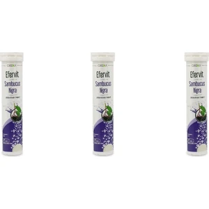 Efervit Sambucus Nigra 20 Tablet 3'lü Paket