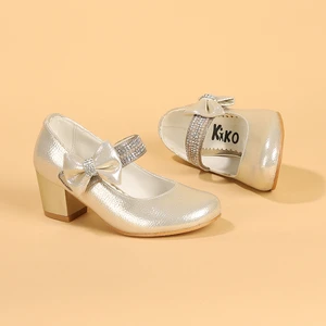 Kiko 752 Vakko Günlük Kız Çocuk 4 cm Topuk Babet Ayakkabı
