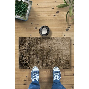 Buket Home Eskitme Motif Dekoratif Kapı Önü Paspası
