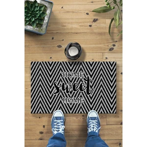 Buket Home Zig Zag Home Sweat Home Dekoratif Kapı Önü Paspası