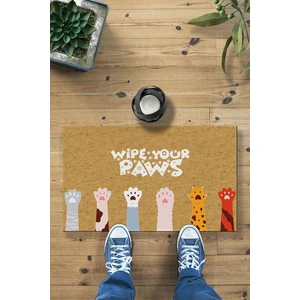 Buket Home Wipe Your Paws Patiler Dekoratif Kapı Önü Paspası