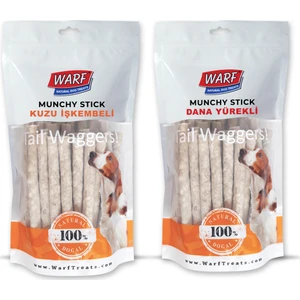 Munchy Dana Yürekli + Kuzu İşkembeli Stick 400 gr + 400 gr