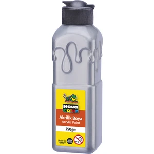 Nova Color NC-3036 Akrilik Boya Gümüş 250 gr