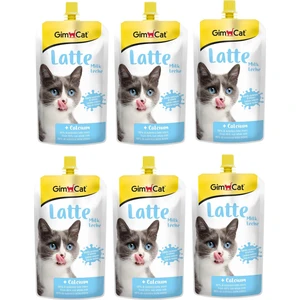 Latte Cat Milk Kalsiyumlu Sıvı Kedi Sütü 200 ml (6 Adet)