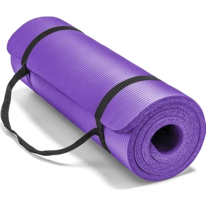 Lks 19 Egzersiz, Yoga ve Pilates Minderi 10 Mm. Mor Renk