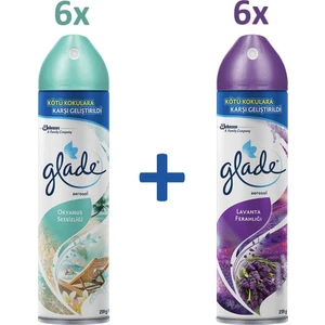Aerosol Koku 300 ml Lavanta + Okyanus 12'li