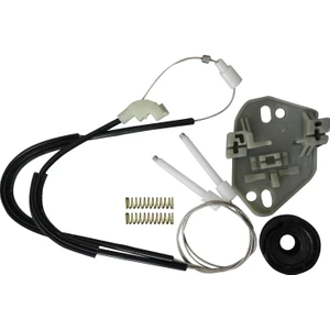 Ford Escort MK6 1995-2002 Orion MK3 4/5 Kapı 91ABA23201 İçin Elektrikli Ön Sol Cam Kriko Tamir Seti