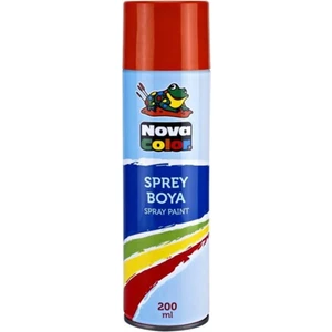 Nova Color Sprey Boya 200 ml Turuncu NC-807