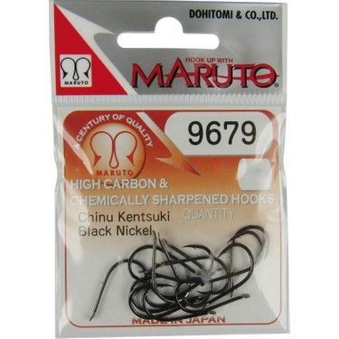 Maruto 9679-BN Chinu Kentsuki Siyah Nikel Olta Iğnesi Fiyatı