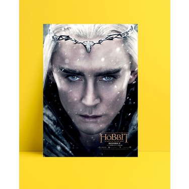 Postercim Hobbit Bes Ordunun Savasi Thranduil Kuse Kagit Fiyati