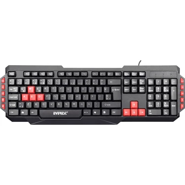 Everest KB-G7 ARMOR Siyah USB Q Gaming Oyuncu