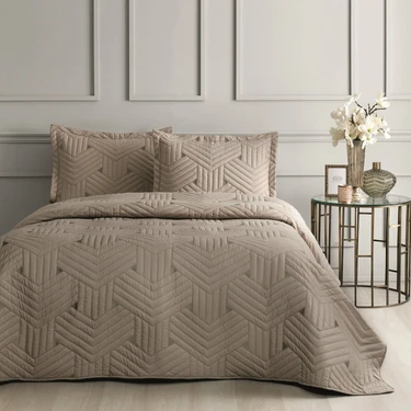 Linens Vita Çift Kişilik Yatak Örtüsü Seti