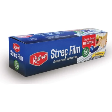 Roll-Up Streç Film 9 Mikron 30 x 300