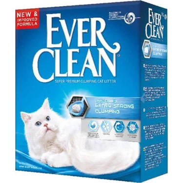 Ever Clean Extra Strong Unscented Ekstra Güçlü Kokusuz Kedi Kumu 10