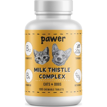 Pawer Milk Thistle Complex Kedi Ve Kopekler Icin Fiyati