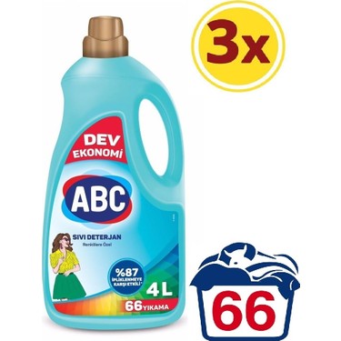 abc renklilere ozel sivi deterjan 4 lt x 3 fiyati abc renklilere ozel sivi deterjan 4 lt x 3 fiyati