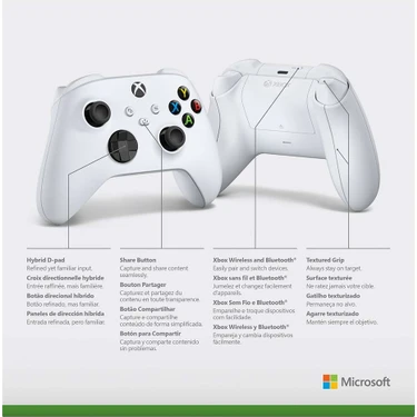 Microsoft xbox one shop wireless controller white