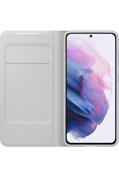 Samsung Galaxy S21 5G Smart LED View Cover - Pembe (EF-NG991PPEGTR)