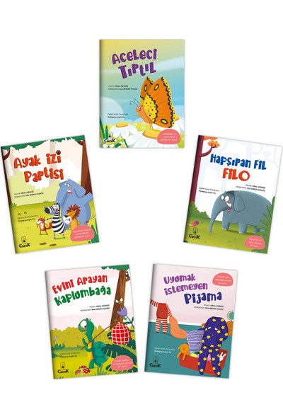 Floki Çocuk 4-6 Yaş Hikaye Seti - Eğlenceli Hikayelerle Kazanımlar (5 Kitap)