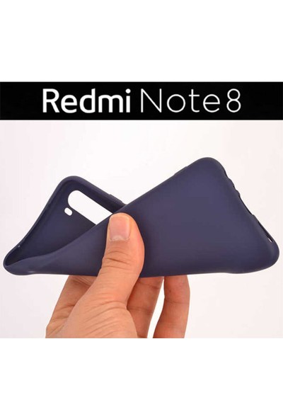 Coverest Xiaomi Redmi Note 8 Yumuşak Silikon Kılıf Siyah