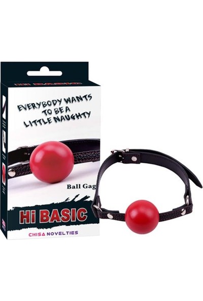Chisa Novelties Hi Basic Ball Gag Ağız Topu