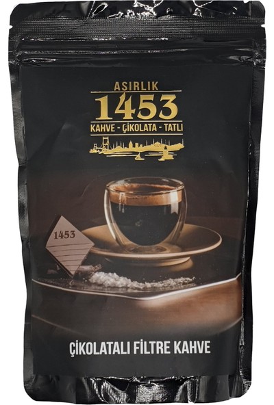 Asırlık Kahve 1453 Çikolatalı Filtre Kahve ( 200 gr )