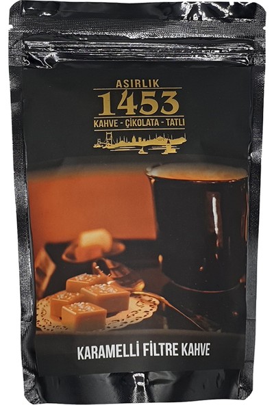 Asırlık Kahve 1453 Karamelli Filtre Kahve ( 200 gr )