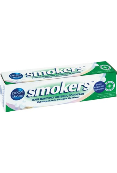 Pearl Drops Smokers Leke Çıkartıcı Diş Macunu 75 ml