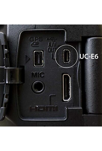 Cazip Shop Nikon Sony Fujifilm Dslr ve Kamera USB Kablo 1,5 Metre (Uc-E6 Muadili)