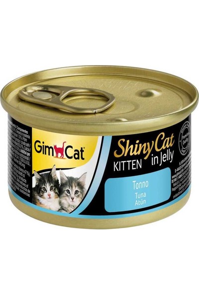 Gim Cat Gimcat Shinycat Konserve Yavru Kedi Maması Tuna Balıklı 70 gr