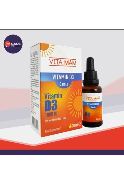 Vitamam Vitamin D3 Damla