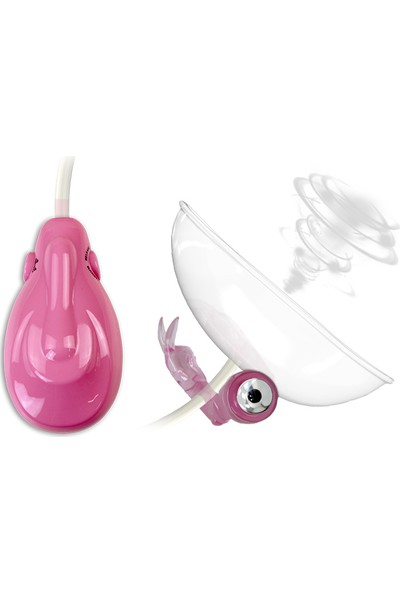 Lilitu Shop 10 Titreşimli Klitoral Vakum Pompası