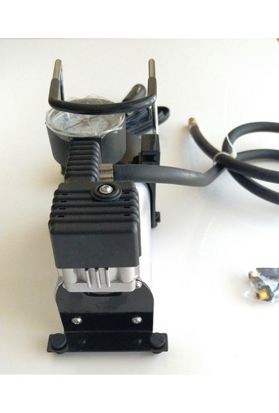 Oscar Oto Araç Lastik Şişirme Pompası Hava Kompresörü 12 V Çakmaklık Girişli