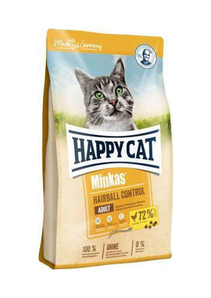 Happy Cat Minkas Hairball Control Kümes Hayvanli Kedi Mamasi 10 kg